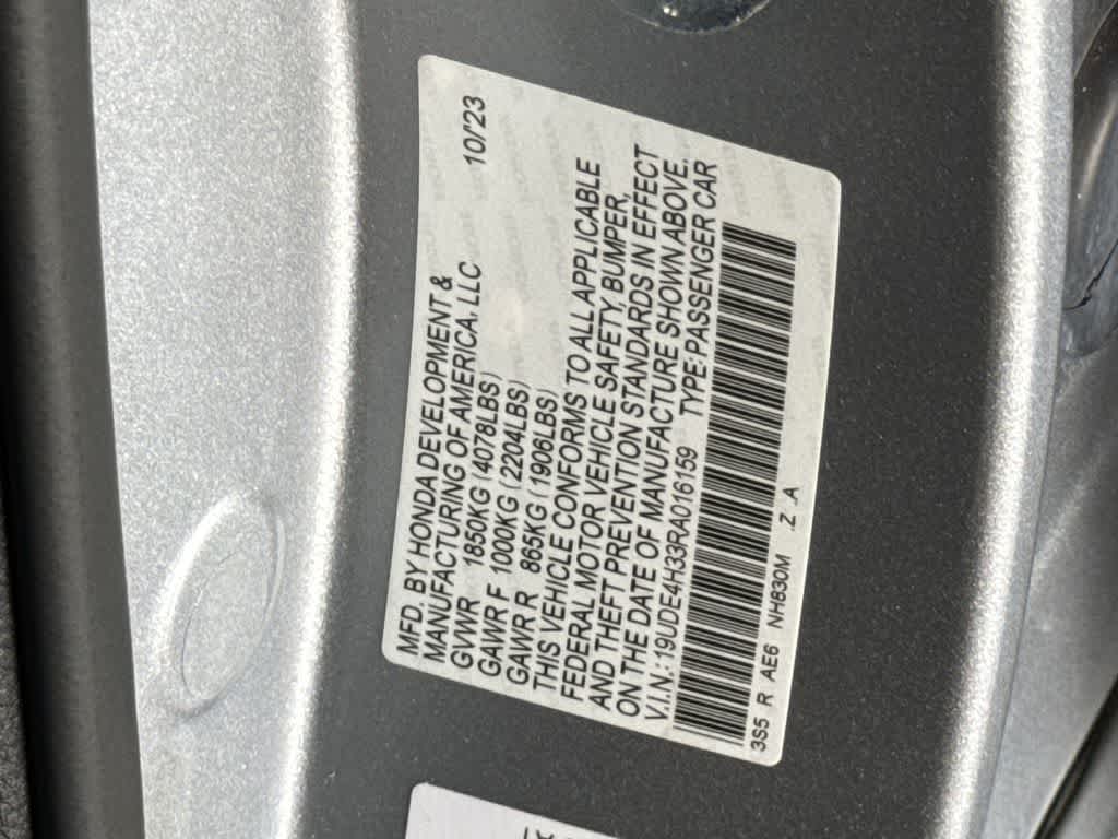 2024 Acura Integra w/A-Spec Package