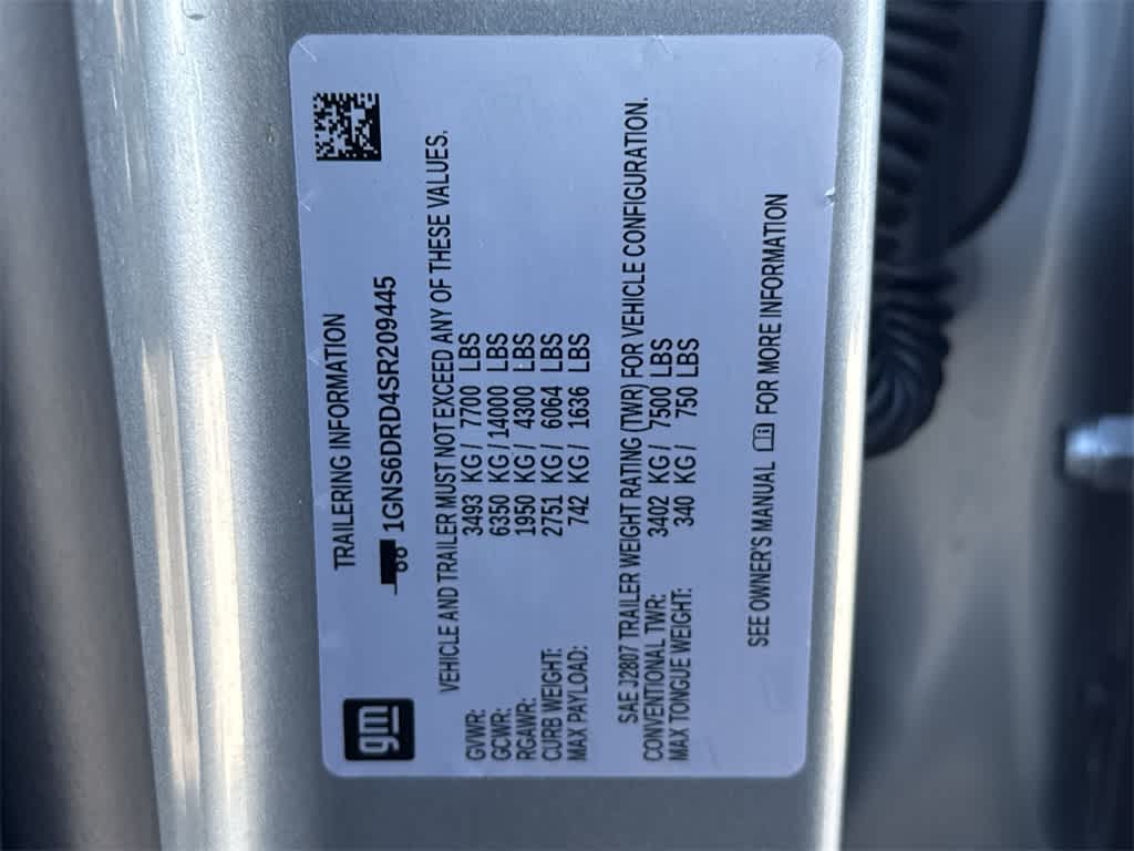 2025 Chevrolet Suburban Z71