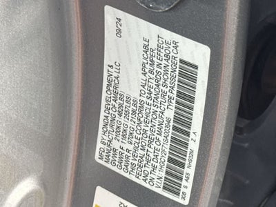 2025 Honda Accord Hybrid Sport-L