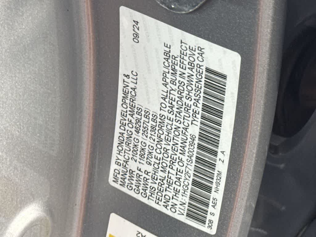 2025 Honda Accord Hybrid Sport-L