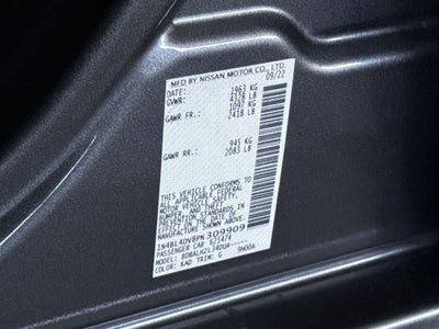 2023 Nissan Altima 2.5 SV