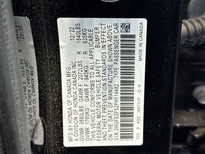 2023 Honda Civic Sport