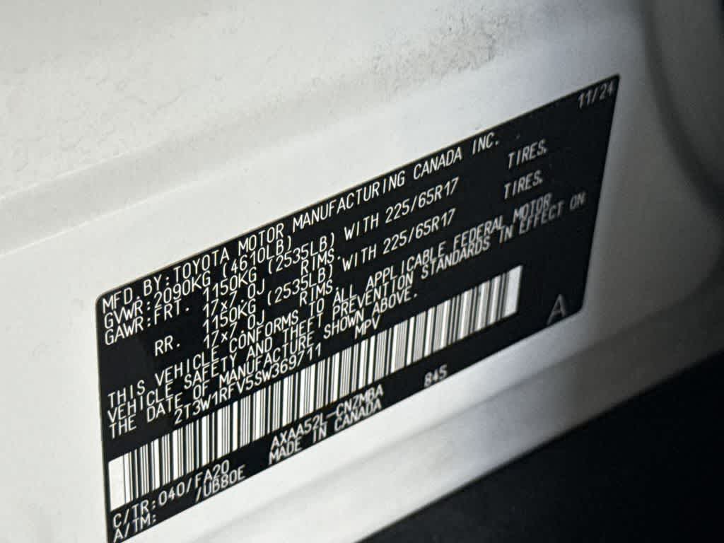 2025 Toyota RAV4 XLE