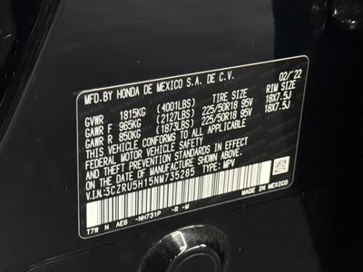 2022 Honda HR-V Sport