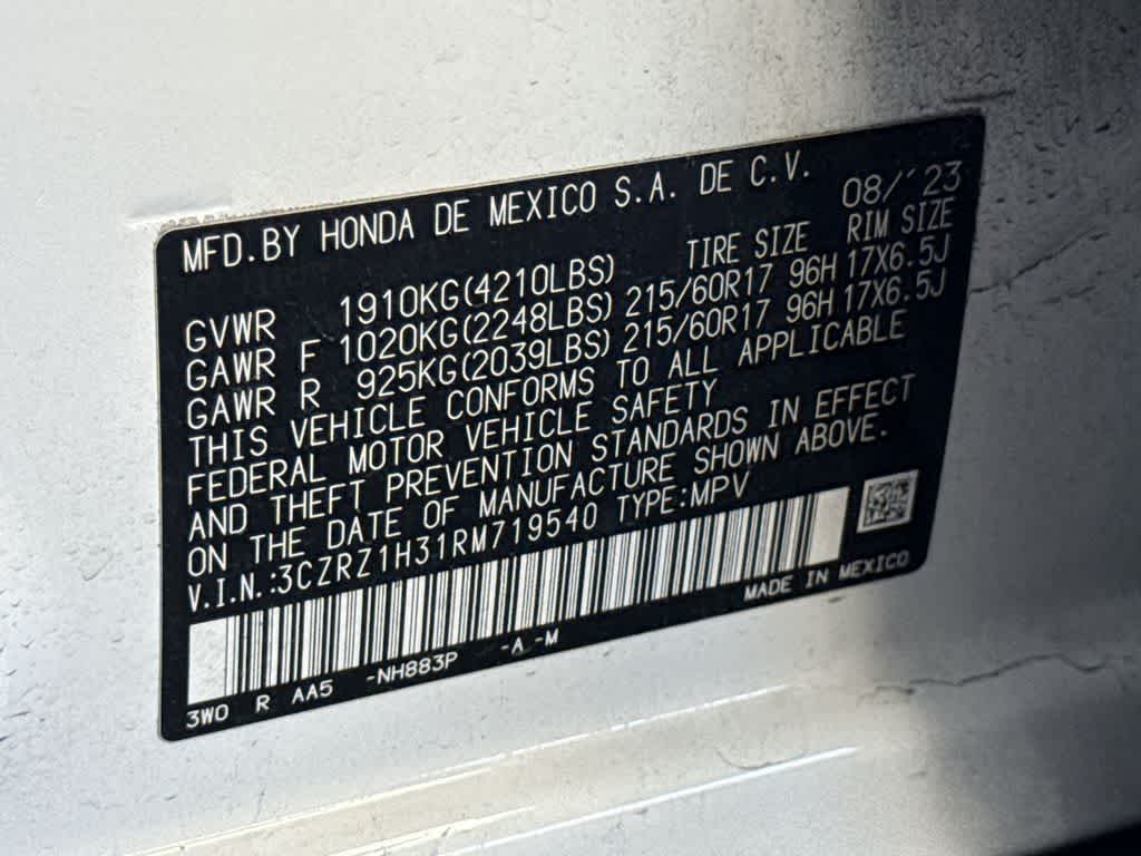 2024 Honda HR-V LX