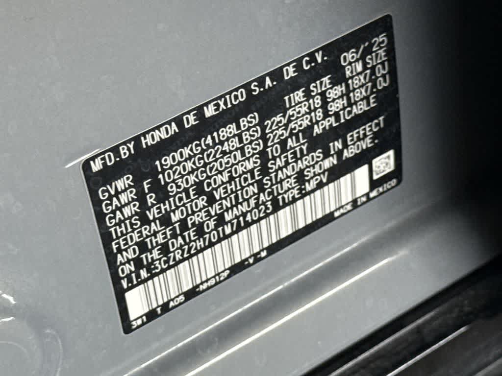 2026 Honda HR-V EX-L