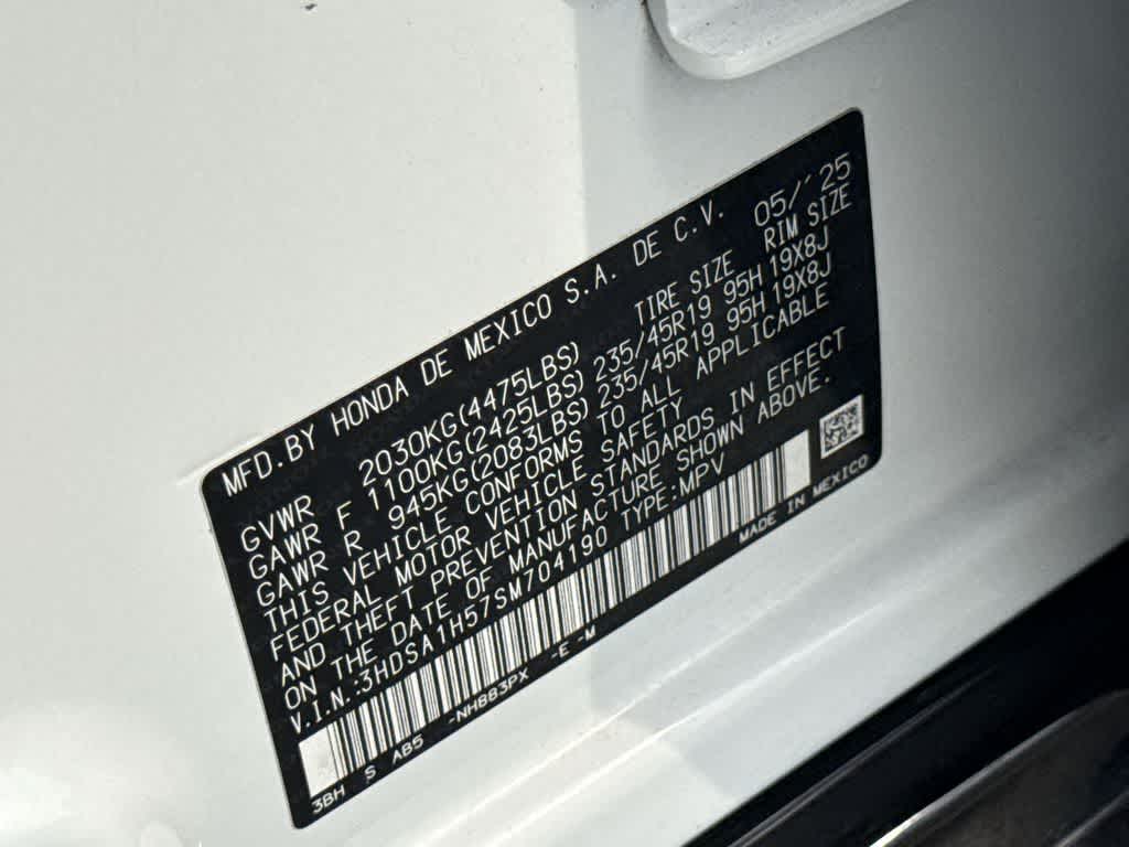 2025 Acura ADX w/A-Spec Package