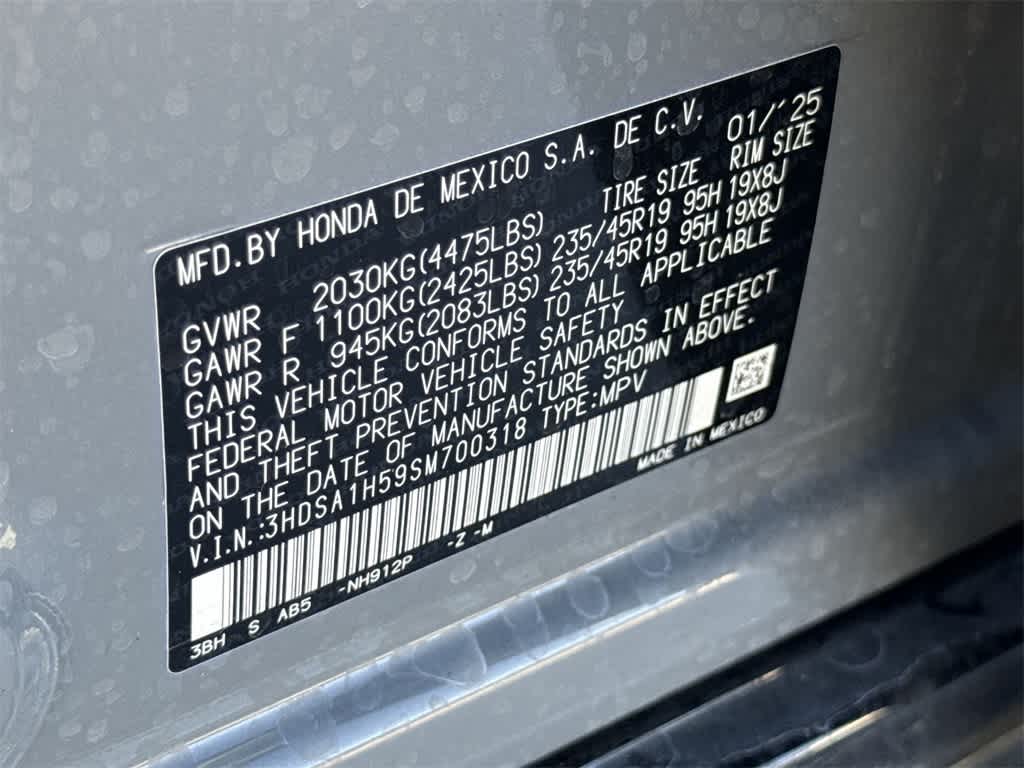 2025 Acura ADX ASPEC