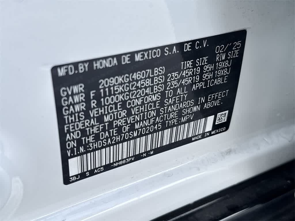 2025 Acura ADX 4ADVA-S