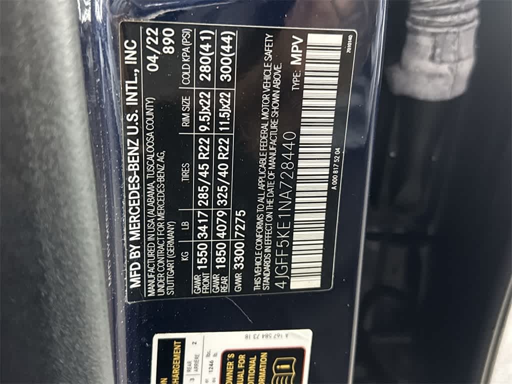 2022 Mercedes-Benz GLS GLS 450