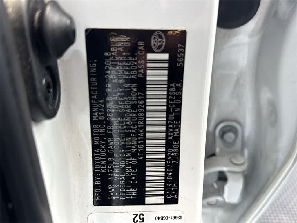 2024 Toyota Camry SE