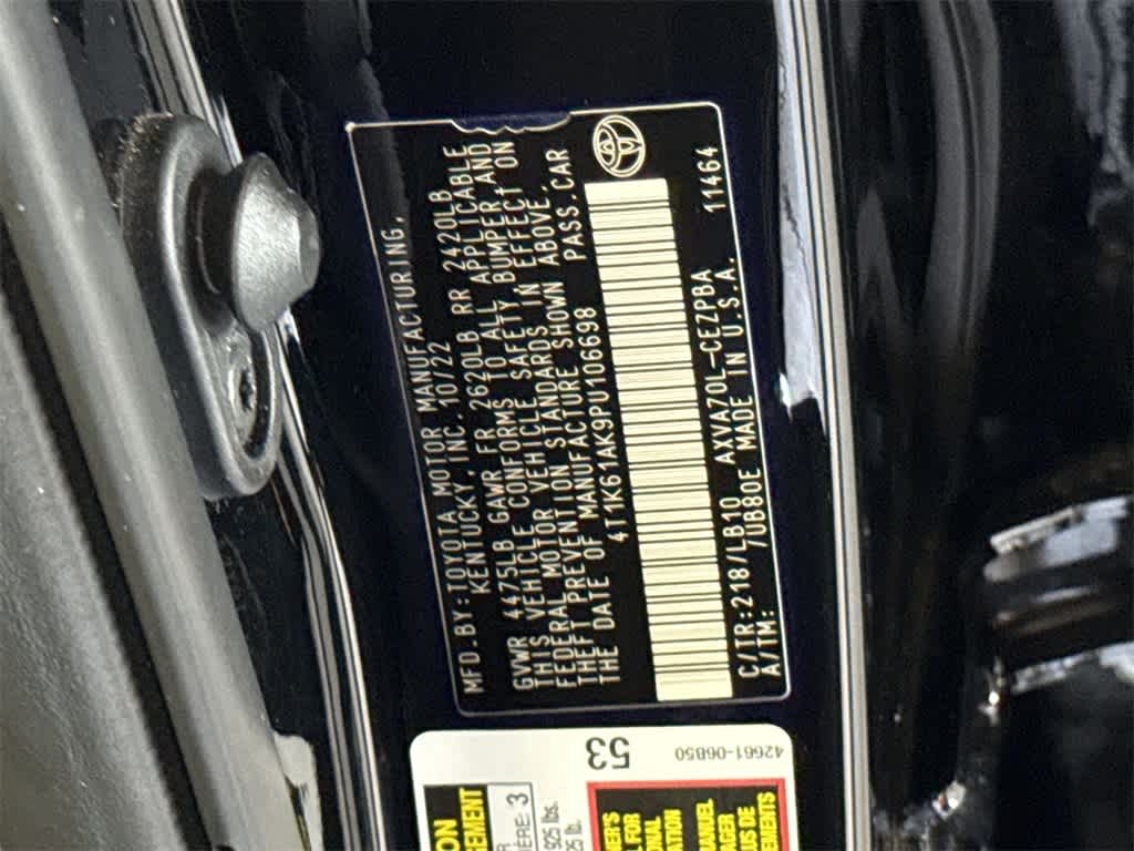 2023 Toyota Camry XSE