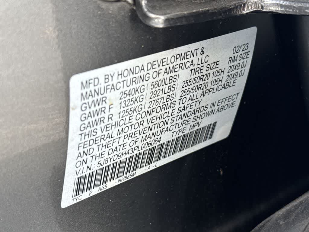 2023 Acura MDX w/Technology Package