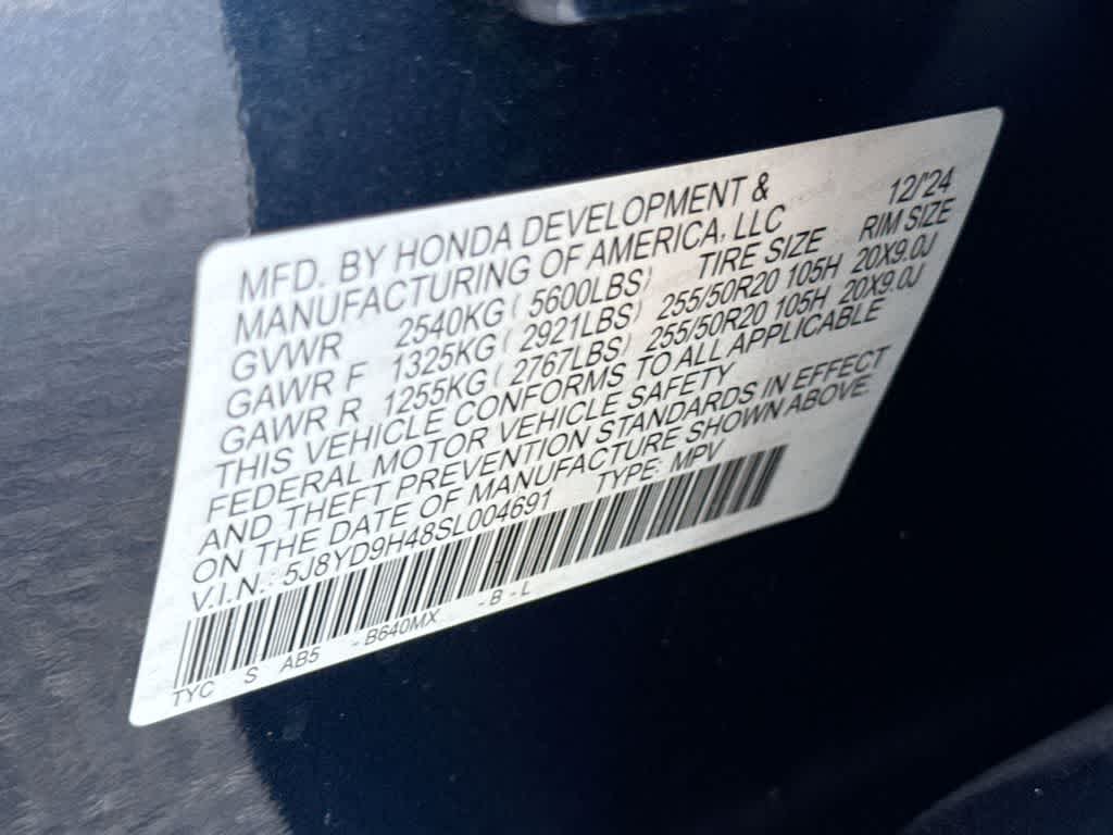 2025 Acura MDX w/Technology Package