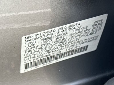 2026 Acura MDX w/Technology Package