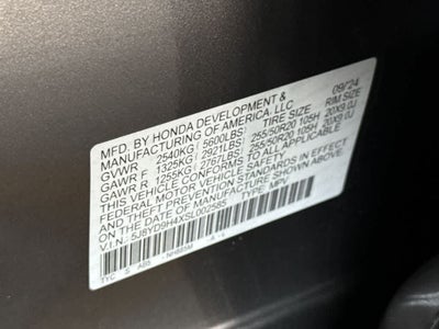 2025 Acura MDX w/Technology Package
