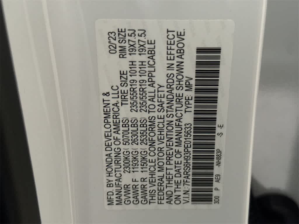 2023 Honda CR-V Hybrid Sport Touring