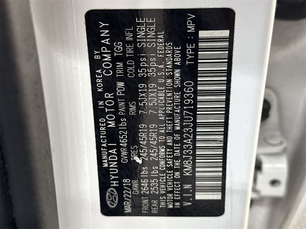 2018 Hyundai Tucson Value