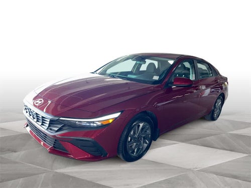 2025 Hyundai Elantra Hybrid Blue