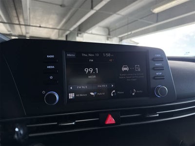 2025 Hyundai Elantra Hybrid Blue