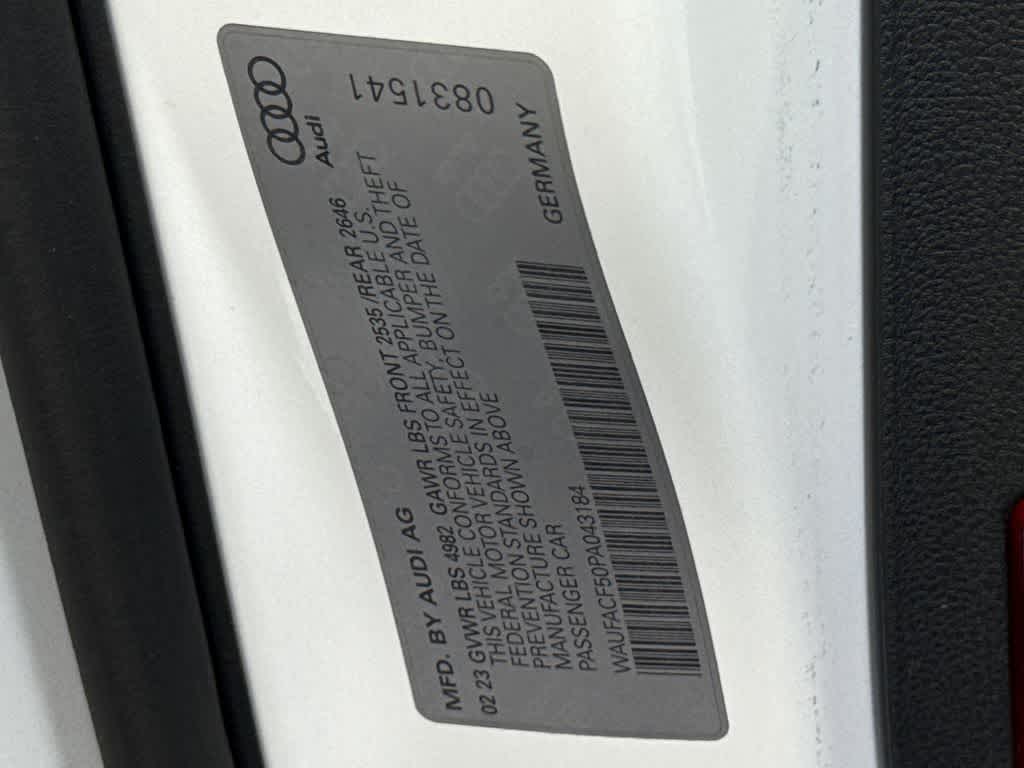 2023 Audi A5 Sportback S line Premium Plus