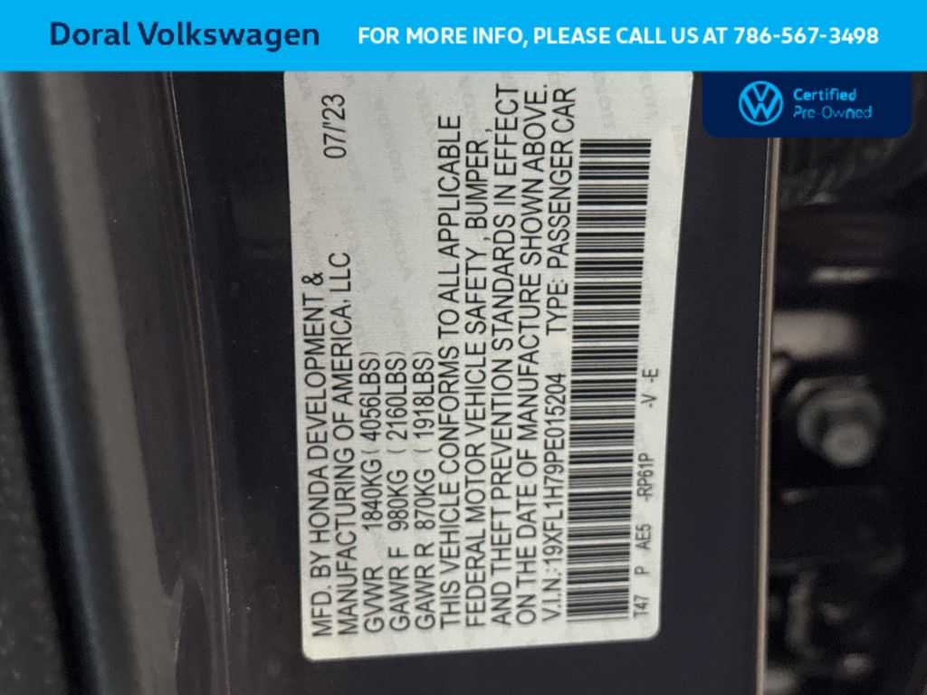 2023 Honda Civic Hatchback EX-L