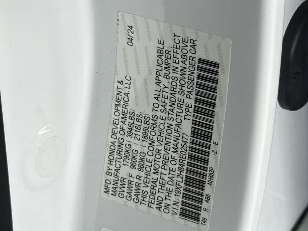 2024 Honda Civic Sport