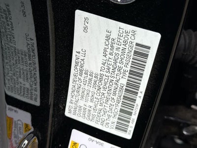2025 Honda Accord SE