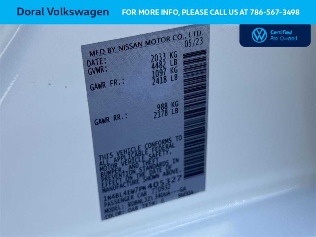 2023 Nissan Altima 2.5 SL