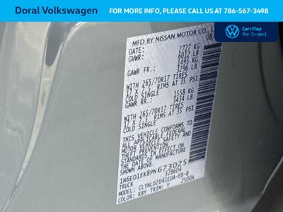 2023 Nissan Frontier PRO-4X