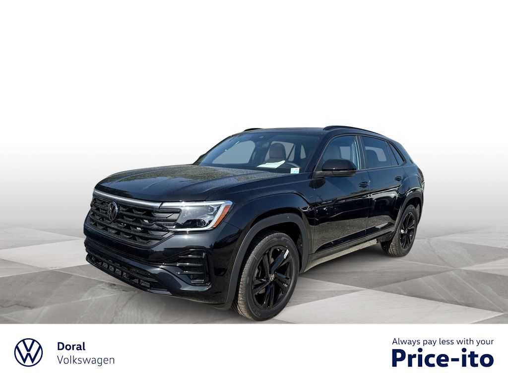2026 Volkswagen Atlas Cross Sport 2.0T SEL R-Line Black