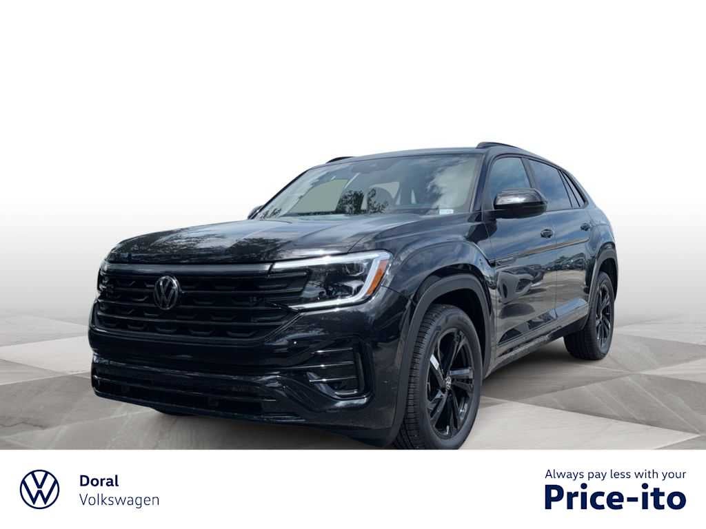 2026 Volkswagen Atlas Cross Sport 2.0T SEL R-Line Black