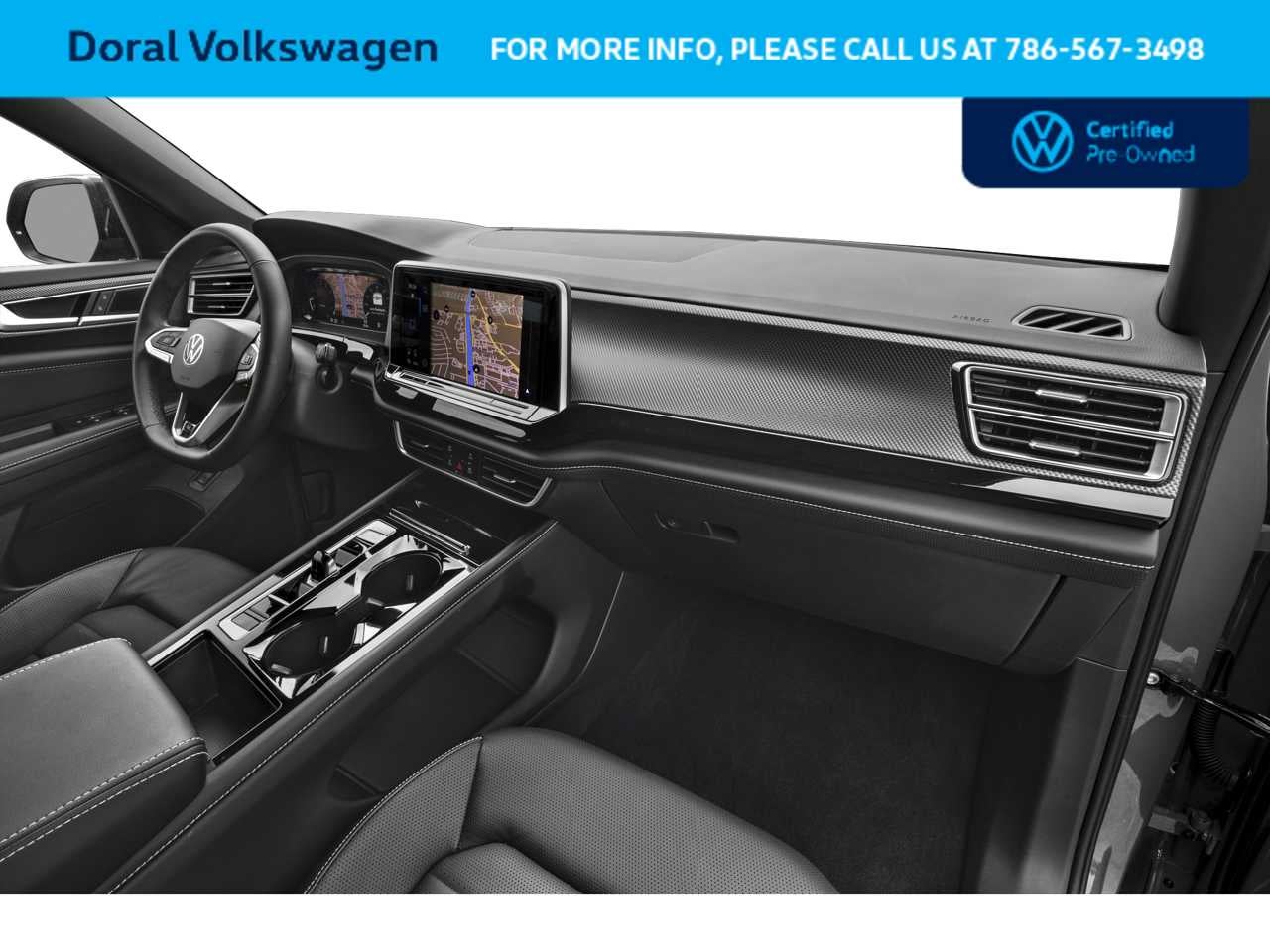 2025 Volkswagen Atlas Cross Sport 2.0T SEL R-Line Black
