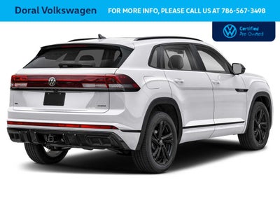 2025 Volkswagen Atlas Cross Sport 2.0T SEL R-Line Black