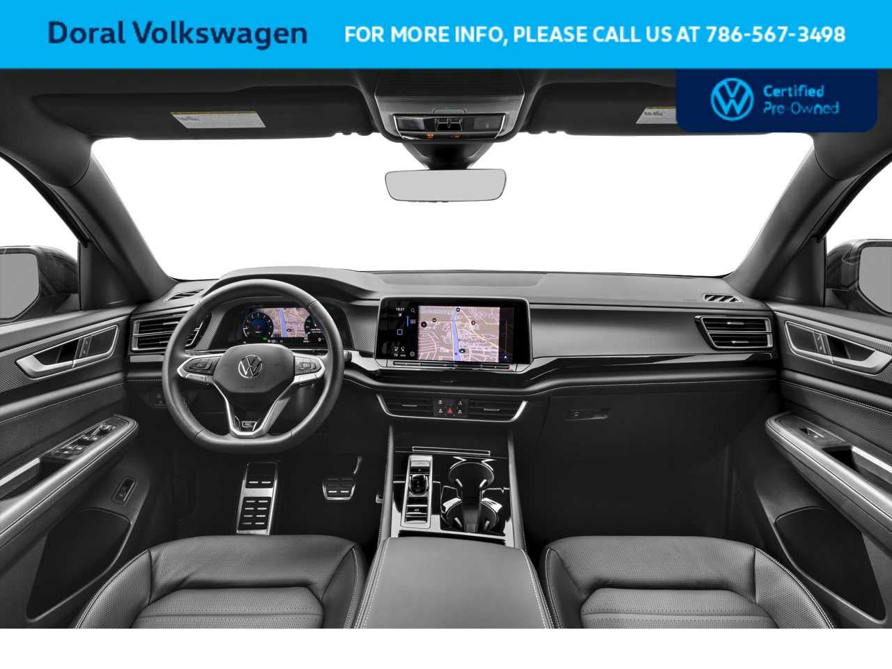 2025 Volkswagen Atlas Cross Sport 2.0T SEL R-Line Black