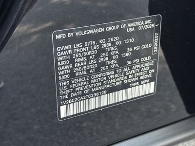 2026 Volkswagen Atlas Cross Sport 2.0T SEL