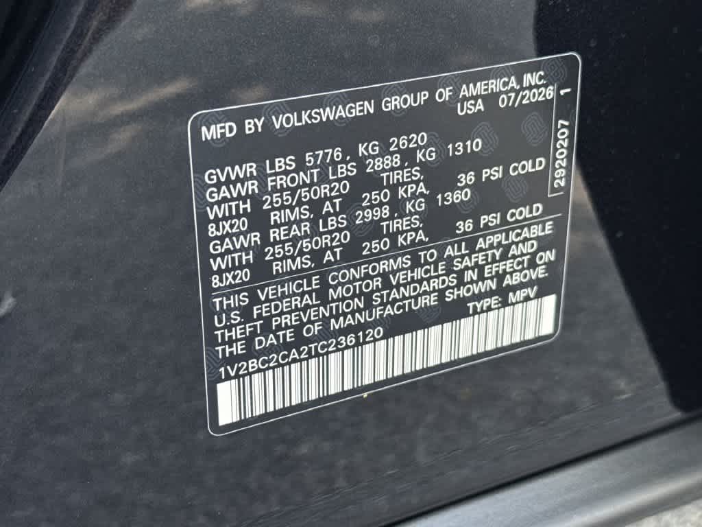 2026 Volkswagen Atlas Cross Sport 2.0T SEL