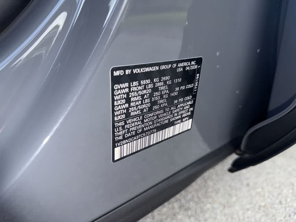 2026 Volkswagen Atlas 2.0T SEL