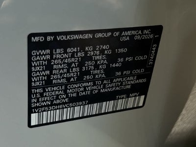 2027 Volkswagen Atlas SEL Premium R-Line