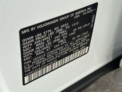 2026 Volkswagen Atlas Cross Sport 2.0T SEL Premium R-Line