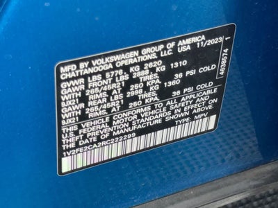 2024 Volkswagen Atlas Cross Sport 2.0T SEL Premium R-Line