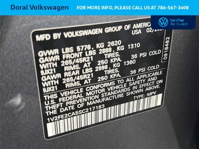 2025 Volkswagen Atlas Cross Sport 2.0T SEL Premium R-Line