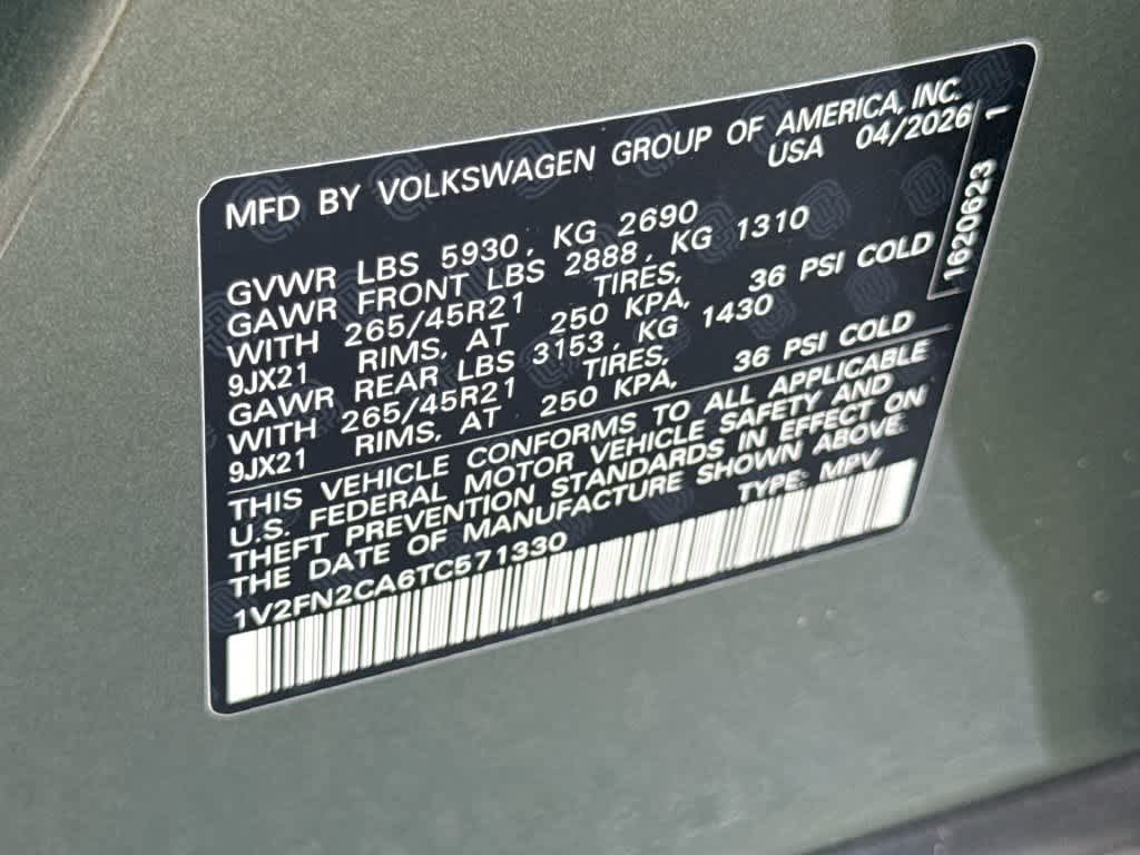 2026 Volkswagen Atlas 2.0T SEL Premium R-Line