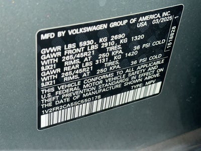 2025 Volkswagen Atlas 2.0T SEL Premium R-Line