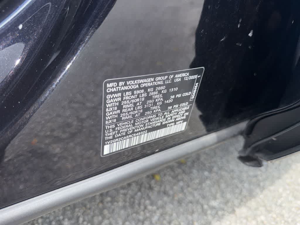 2024 Volkswagen Atlas 2.0T Peak Edition SEL