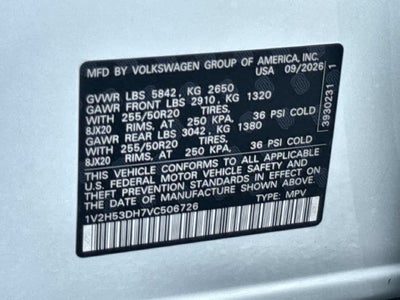 2027 Volkswagen Atlas SE w/Technology