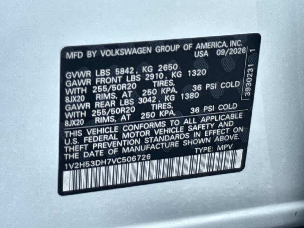 2027 Volkswagen Atlas SE w/Technology