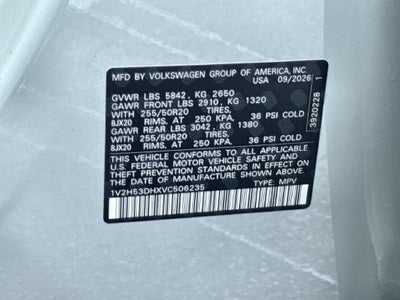 2027 Volkswagen Atlas SE w/Technology
