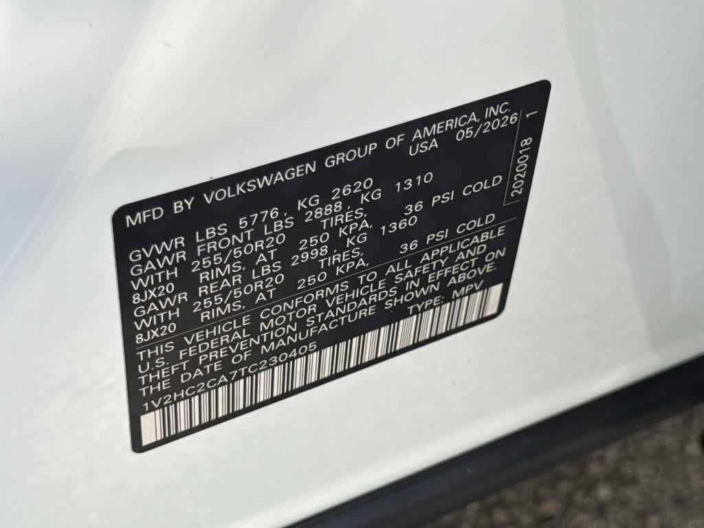 2026 Volkswagen Atlas Cross Sport 2.0T SE w/Technology