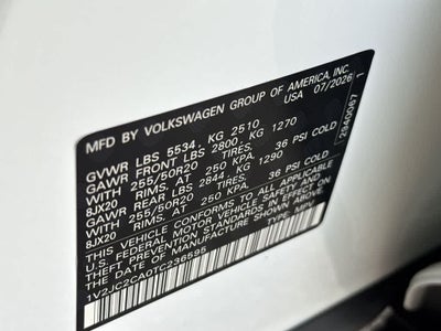 2026 Volkswagen Atlas Cross Sport 2.0T SE w/Technology